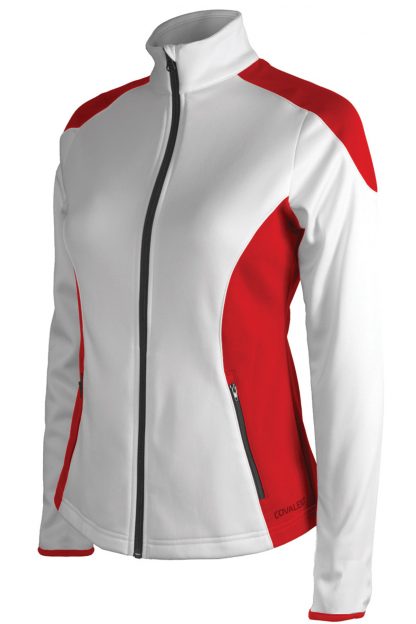 5031 Ladies Bold Jacket (White Red)