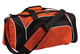 9411 Heavyweight Oxford Bag (Orange Black)
