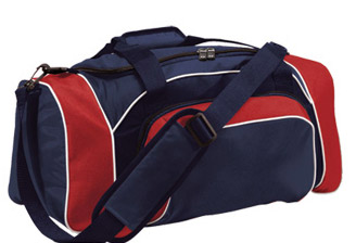 9411 Heavyweight Oxford Bag (Navy Red)