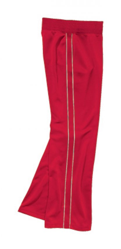 CR 5985 Poly Knit Pant with Elastic Waistband (Red)