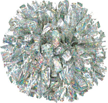 Silver Crystal Pom